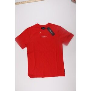 Sonneti T Shirt London Graphic Logo Small Red Casual Streetwear Mens